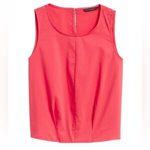 COPY - Banana Republic Poplin Cropped Shell